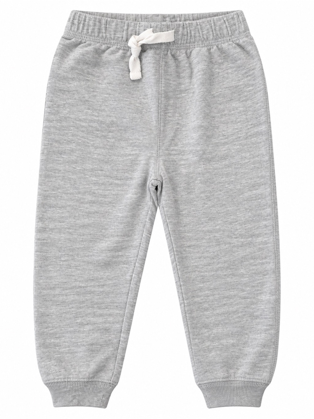 First Impressions Light Gray Jogger Sweatpants with Drawstring